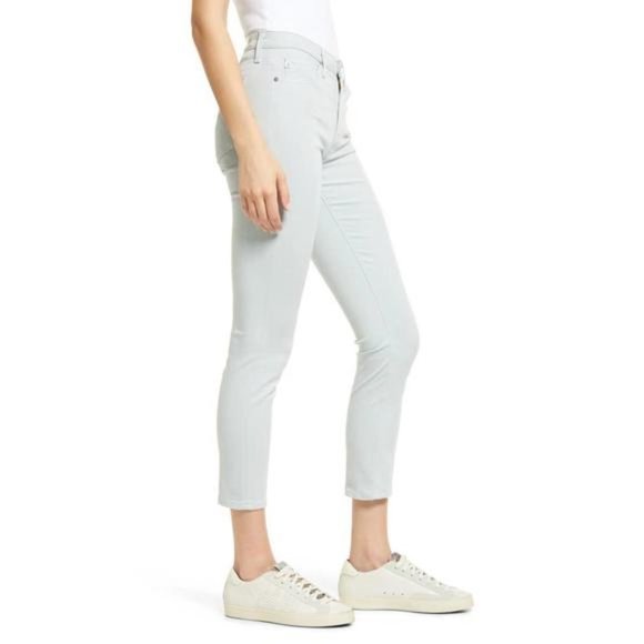 AG Adriano Goldschmied - Prima Mid Rise Crop in Pacific Chrome - Picture 2 of 3